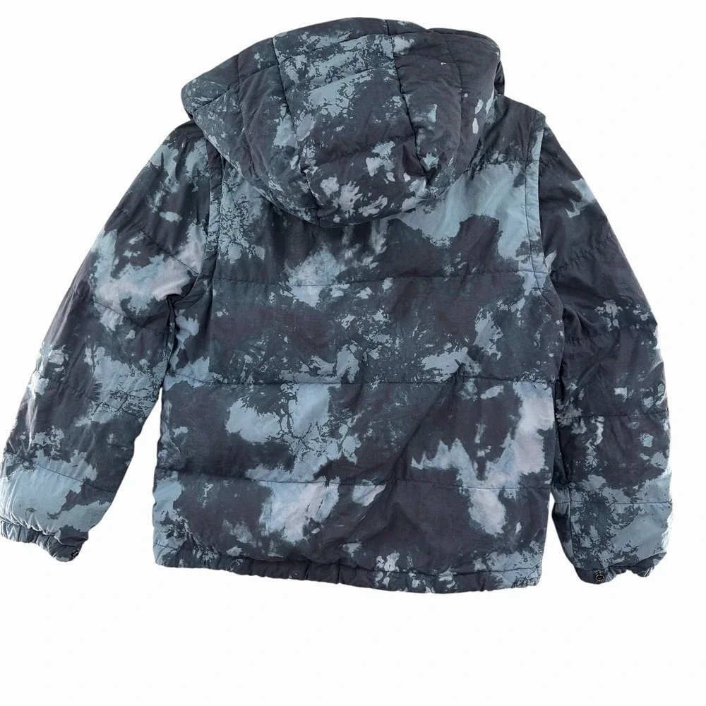 Polo Ralph Lauren Boulder Convertible Tie-Dye Down Jacket Boys‎ Size M (10-12)